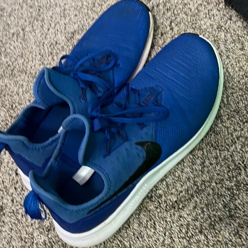Blue Nike shoes size 12